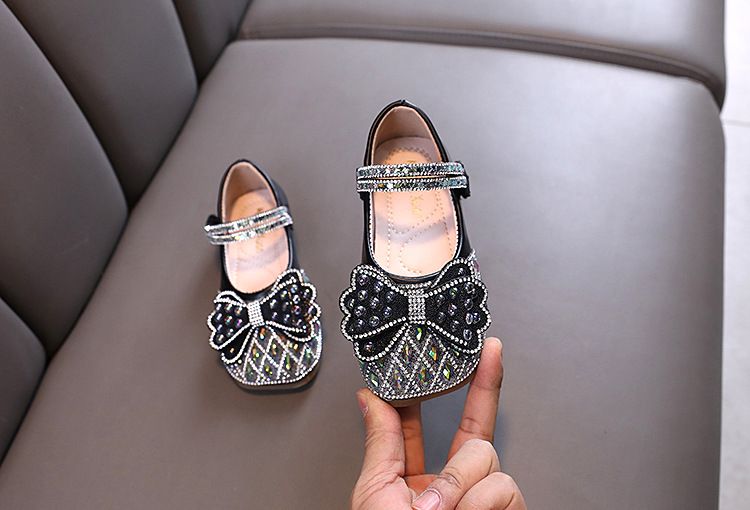 Neu Dame Baby Mädchen Mädchen Prinzessin Diamant Einzelnen Schuh Schuhe Dance_voghion.com