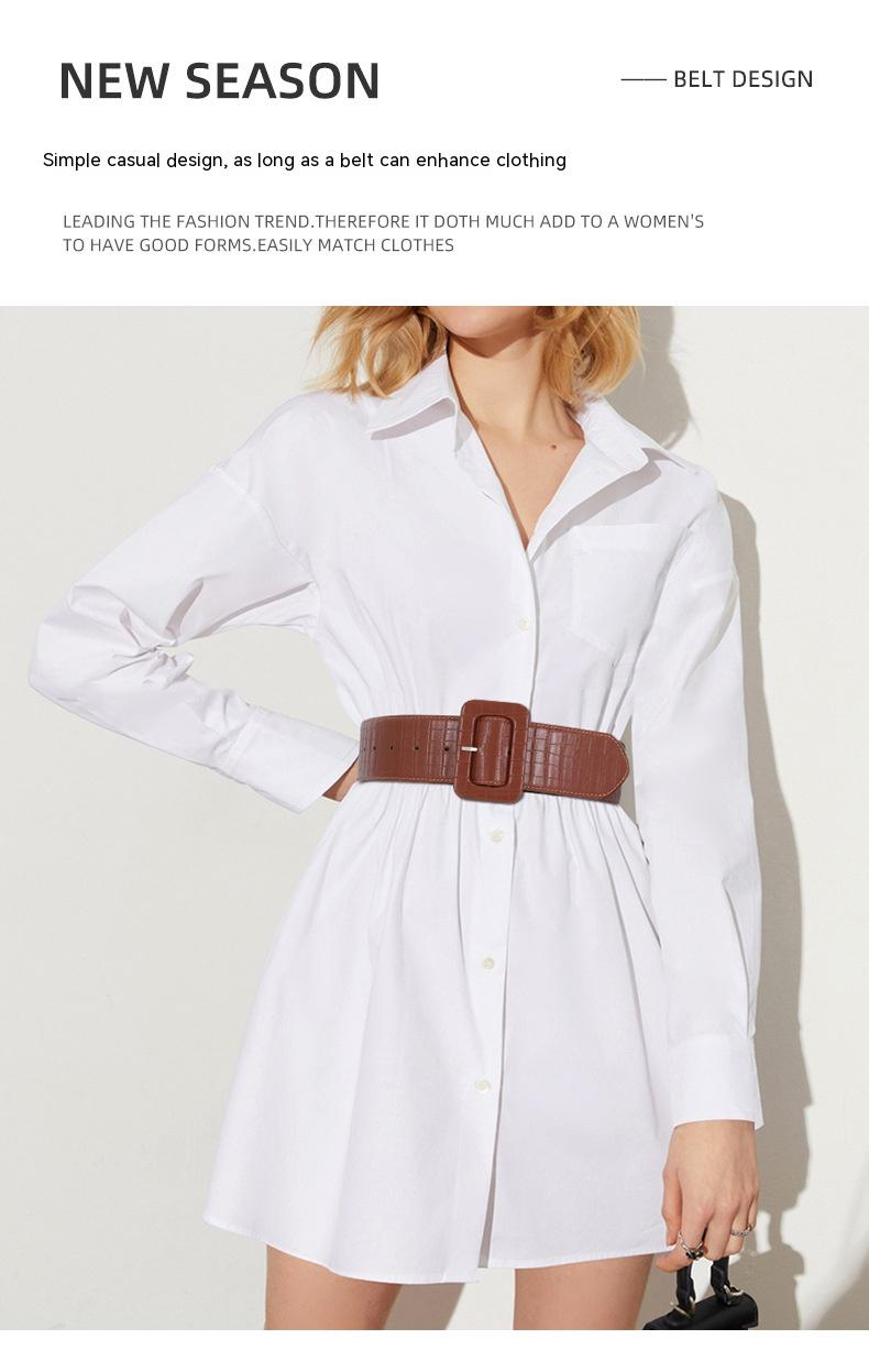 Nuovo cinturino elastico da donna elastico versatile e caldo con vita sottile e ampia selezione di cinture casual decorative Nd_voghion.com