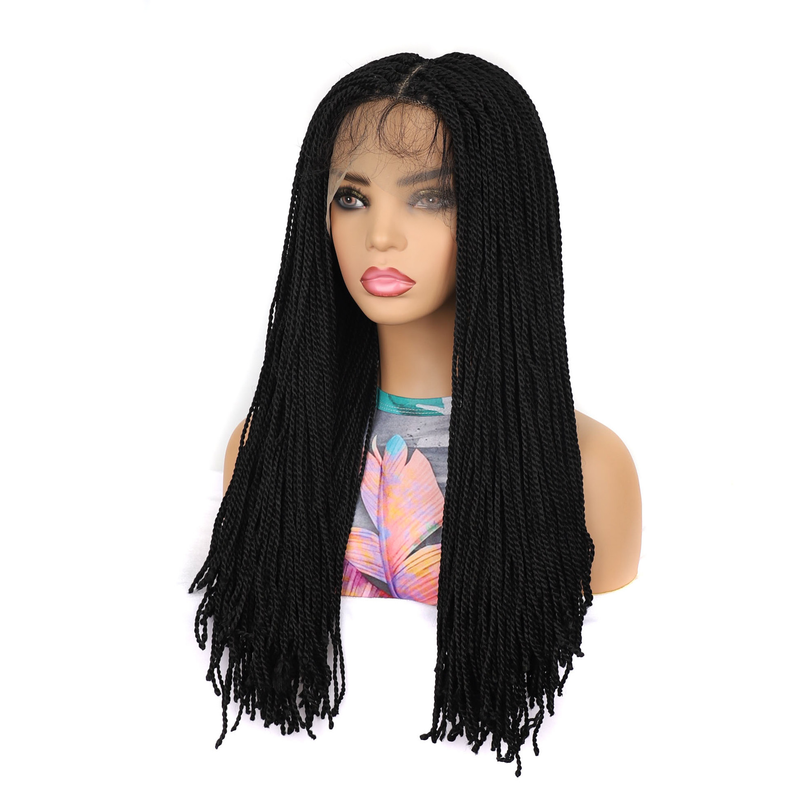 Juuksepikendused Parukad kiust esiosaga pitsparukas, topeltkeermega palmikuga parukas, naiste parukas, rastapatsparukas_voghion.com