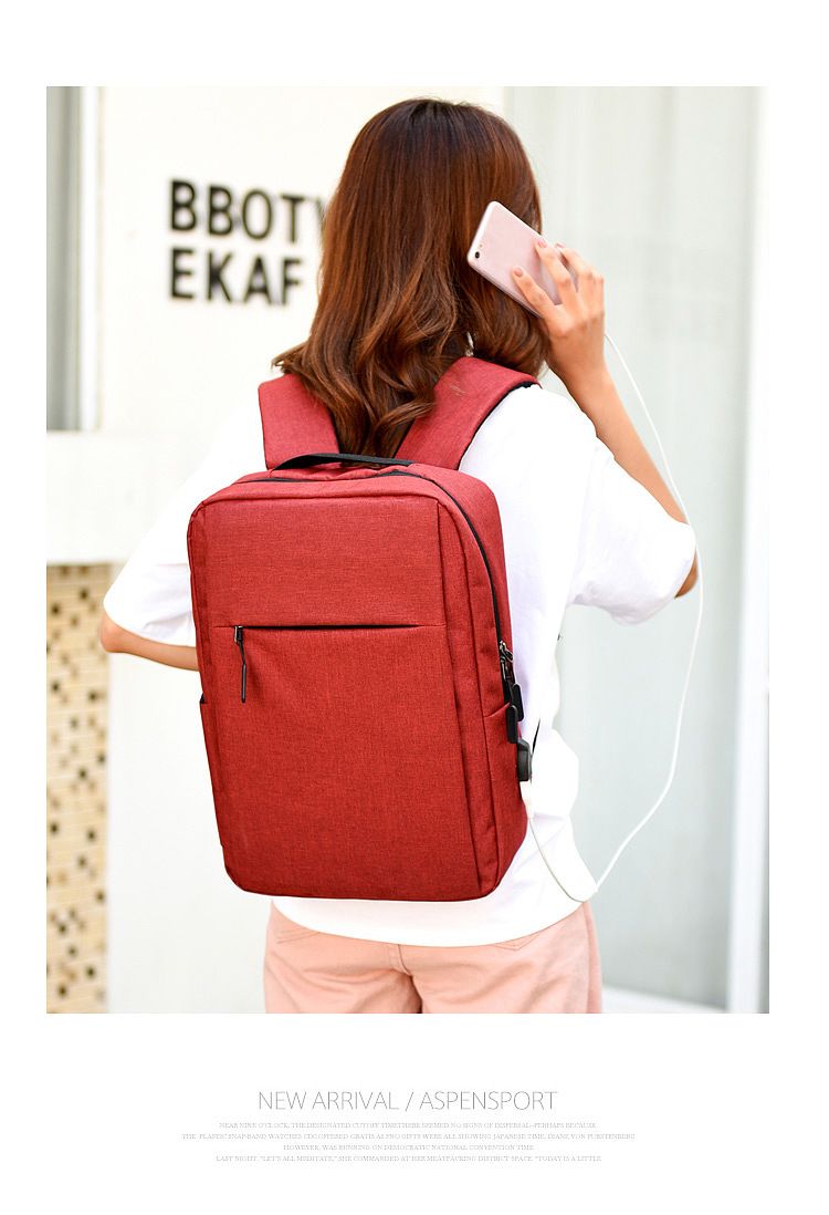 Studenten Schooltas Casual Opladen Usb Zakelijk Reizen Grote Capaciteit Schooltas Rugzak_voghion.com