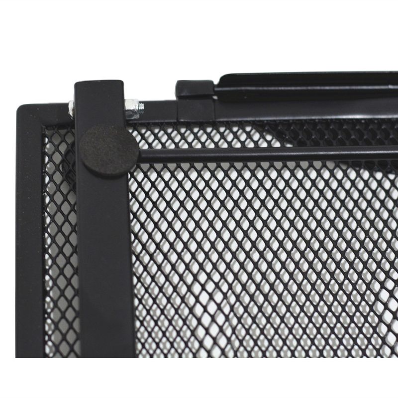 348 Metal Laptop Base Floor Folding Stand Wire Mesh Combination Tablet_voghion.com