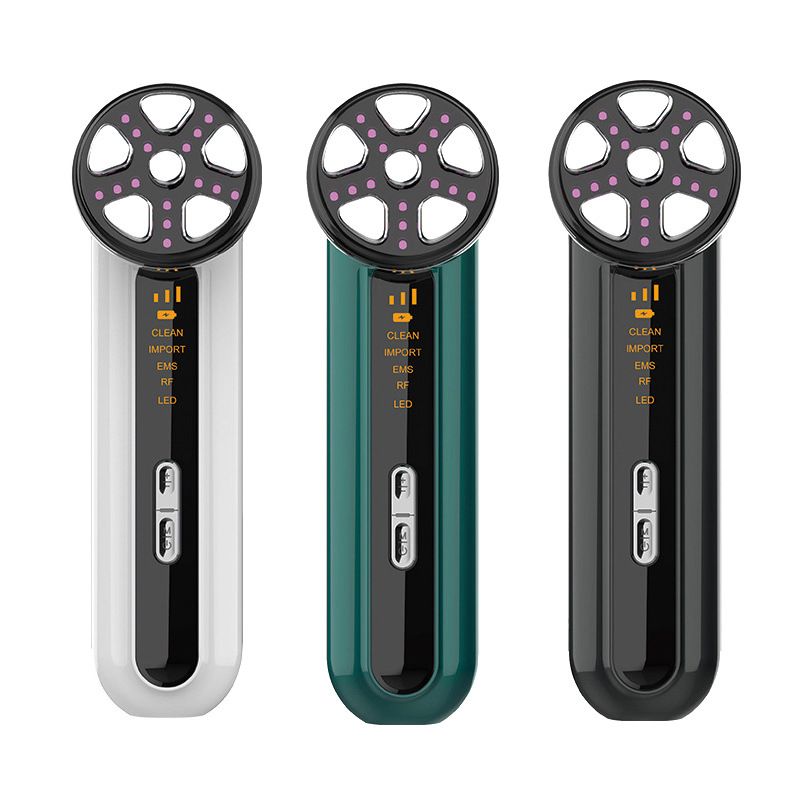 RF Mikrostrom Muskelformung Schönheitsfarblicht Negative Ionen Einführungsinstrument, Gesichtsmassageinstrument_voghion.com