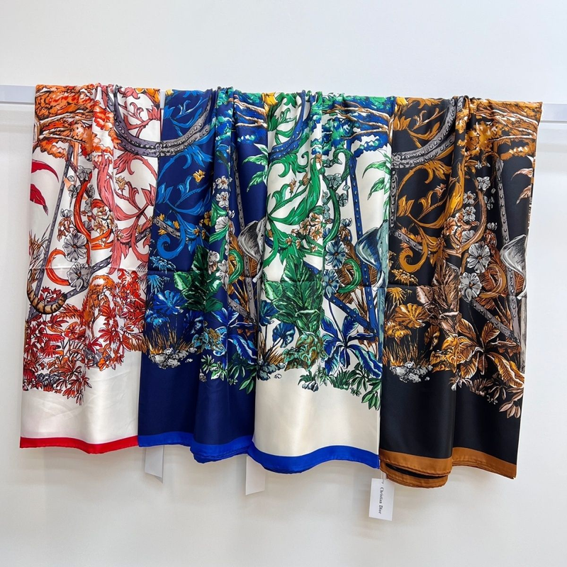 2023 model twill imitatiezijde grote vierkante sjaal 130*130 cm ins heetste jungle stijl sjaal_voghion.com
