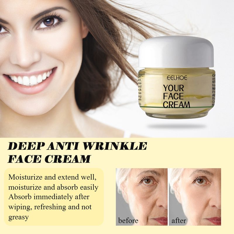 EELHOE Deep Anti-Wrinkle Cream Anti-Aging, Lightening Spots And Fine Lines, Firming And Brightening Skin Moisturizing Cream_voghion.com