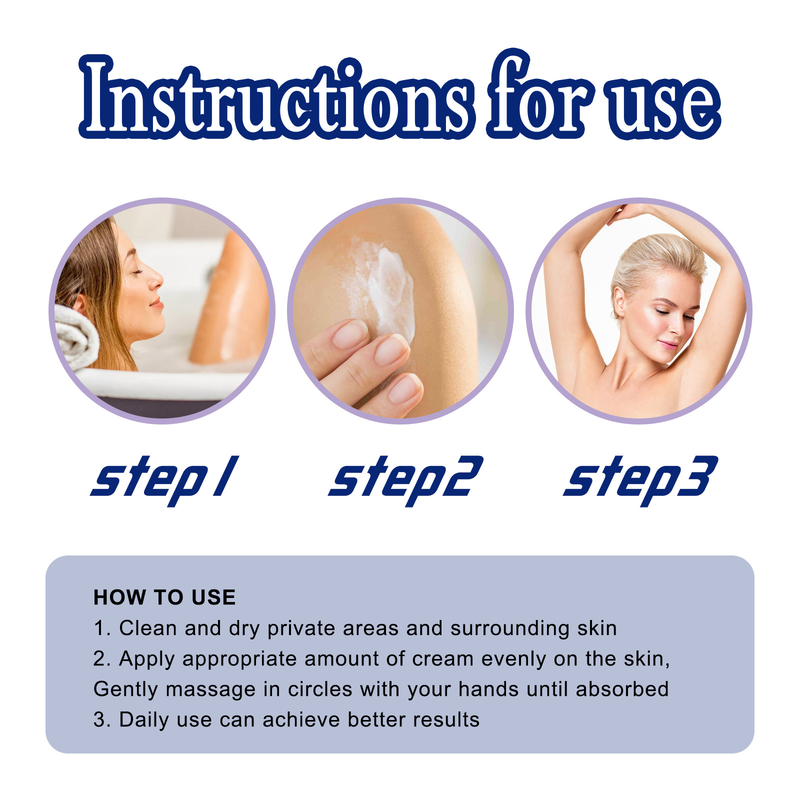 Kroppsmattande Blekningskräm blekning Jämn hudton Armhåla Armbågsvård Ljusare Intimområde Fuktgivande hudvårdskräm_voghion.com