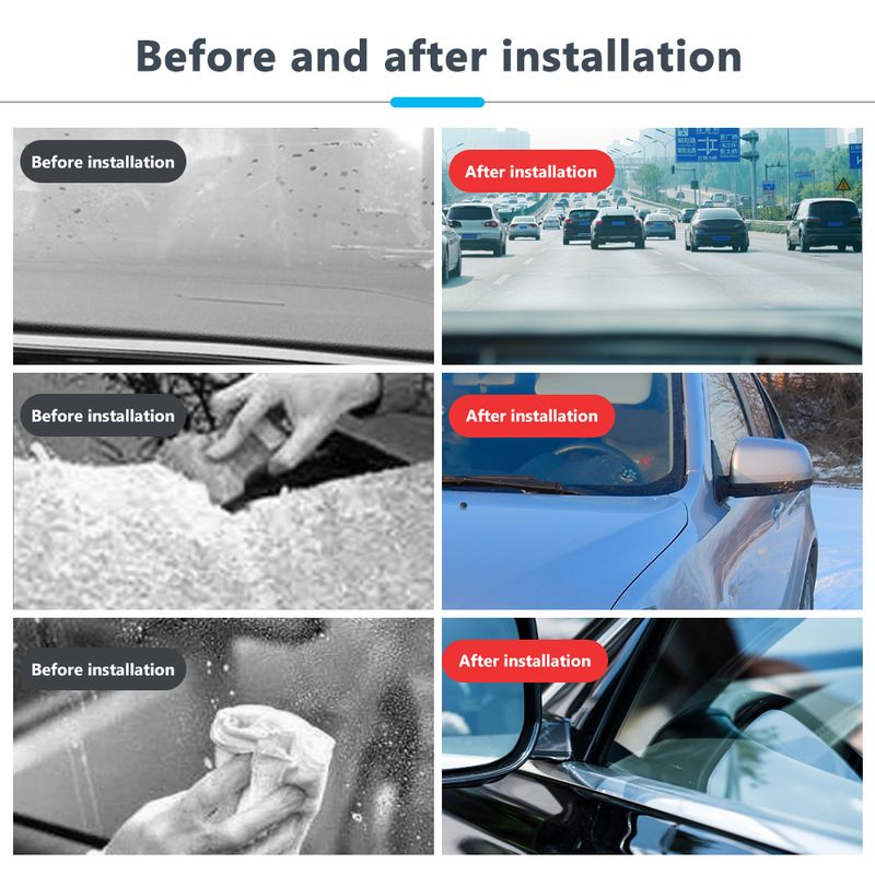 Podofo 12V/24V 150W Auto Heizung Coog Heizung Automatische Windschutzscheibe Defroster Elektrische Fans_voghion.com