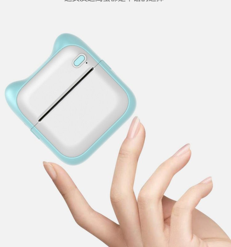 Nova Mini Impressora Térmica Bluetooth para Correção de Erros de Bolso Portátil para Estudantes_voghion.com