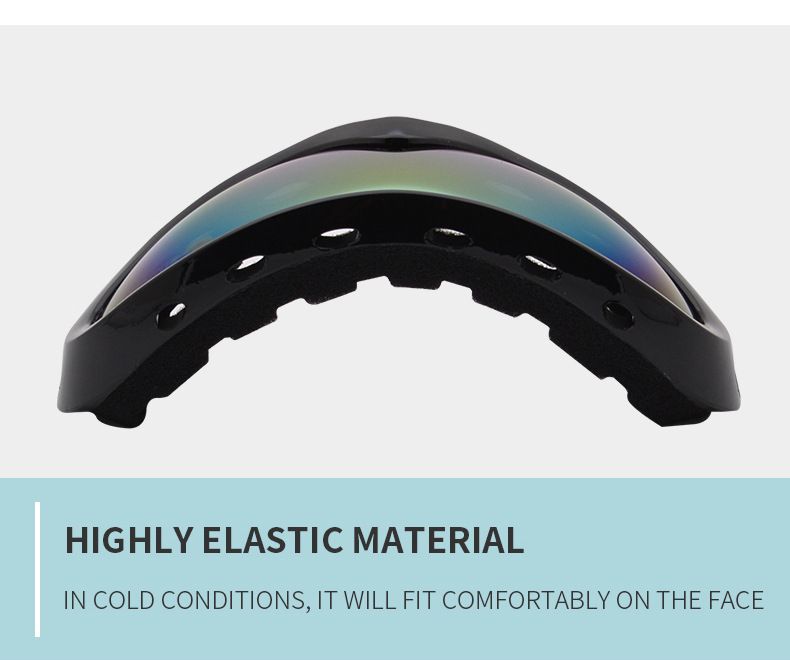 Adult single-layer ski with REVO coating for UV protection and snow blind skiing goggles_voghion.com