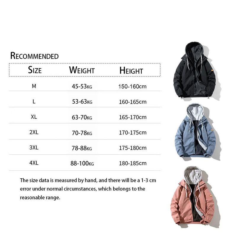 Giacca sportiva unisex da esterno firmata, finta giacca in due pezzi M-4XL B010_voghion.com