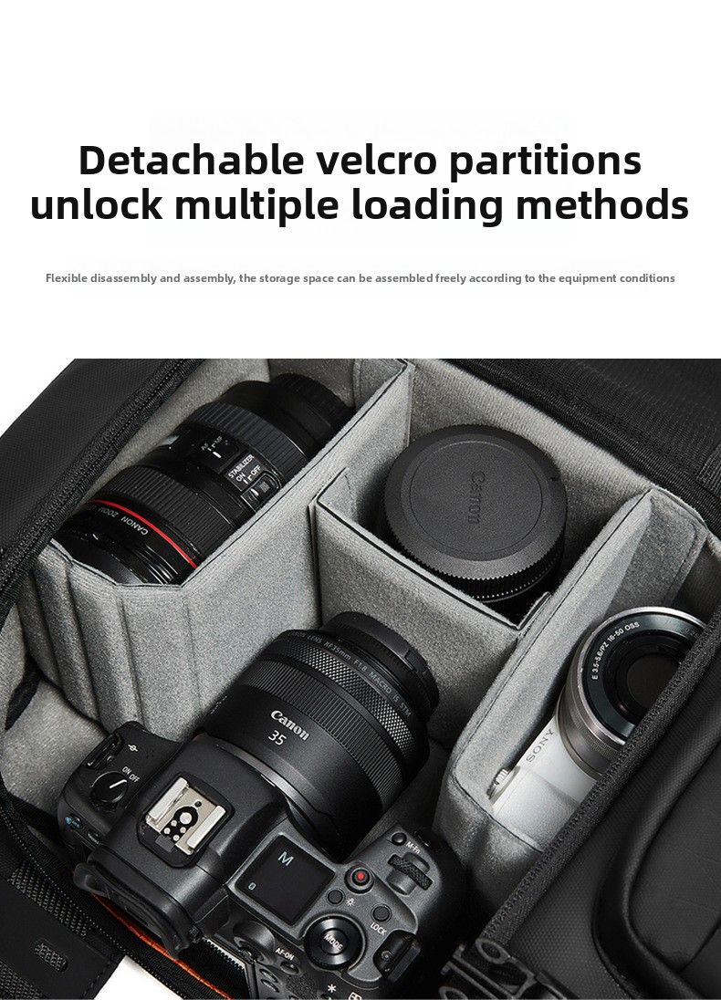 Tactical Shoulder Photography Outdoor Lightweight Digital Waterproof Multifunctional Mirrorless Crossbody Camera Storage_voghion.com