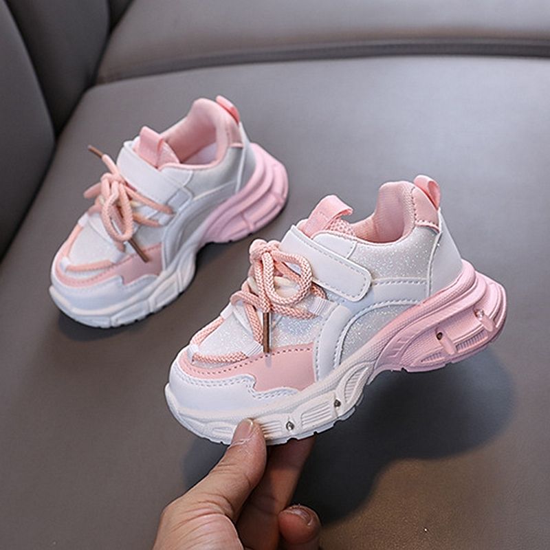 XUANMU Kid's Led Light Shoes Fashion Boys Sneakers Girls Brand Design Casual Shoes Breathable Children Sport Shoes X109B_voghion.com