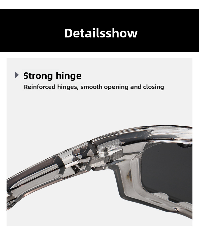 Outdoor Cycling New Frame Intelligent Photosensitive Color Changing Windproof Dustproof Goggles Sunglasses_voghion.com