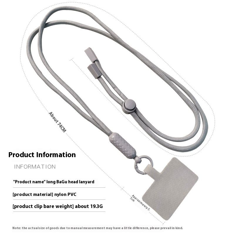 Tracolla di nuovo stile, collo a tracolla, chiave del cellulare alla moda, etichetta appesa, corda regolabile per evitare perdite_voghion.com