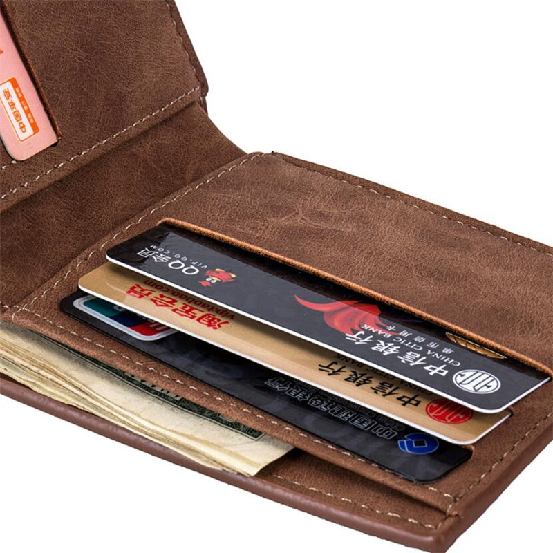 Hot Sale New 1PCS High Quality Fashion Mini Men's Luxury Business Wallet Card Holder Man Purse Coin Bag Zipper Gift For Men_voghion.com