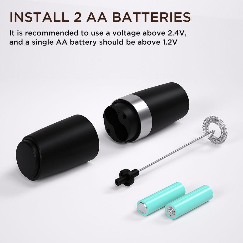 Novi električni mešalnik za jajca, mešalnik za mleko, ročni brezžični večnamenski mešalnik za kavo, kuhinjski pripomočki_voghion.com