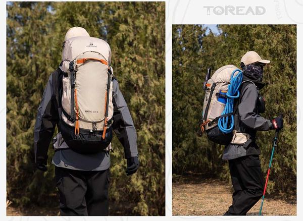 Pathfinder 50L großer Outdoor-Sportrucksack, wasserdicht, atmungsaktiv, verschleißfest, für den Wanderbereich_voghion.com
