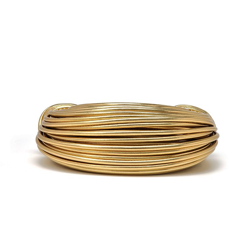 Borsa da donna creativa con personalità Borsa per noodle con pacchetto in filo metallico dal design unico Nuova borsa per ragazza calda alla moda_voghion.com