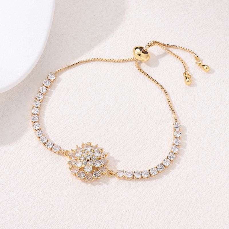 Women's Jewelry Minimalist Love Heart Bracelet With Evil Eye Charm - Geometric Boho Style Adjustable Chain Everyday Devil Eye Geometric Heart Bracelet_voghion.com