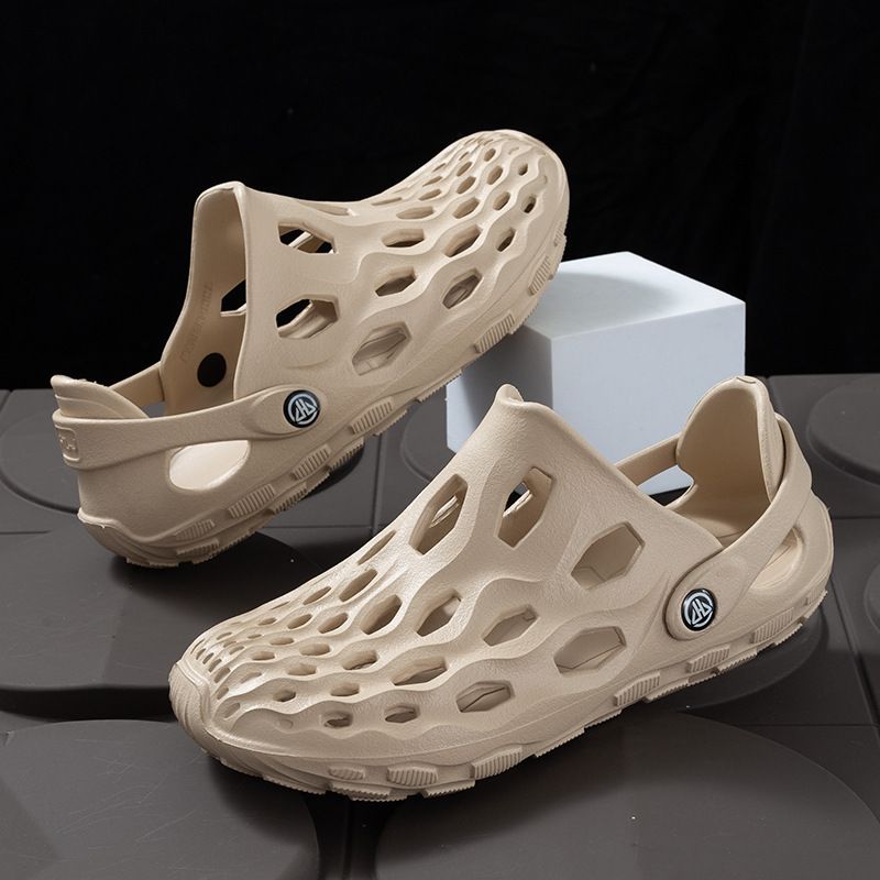 EVA Men's Clogs, Summer Outdoor Non-slip Comfortable Closed-toe Slippers_voghion.com