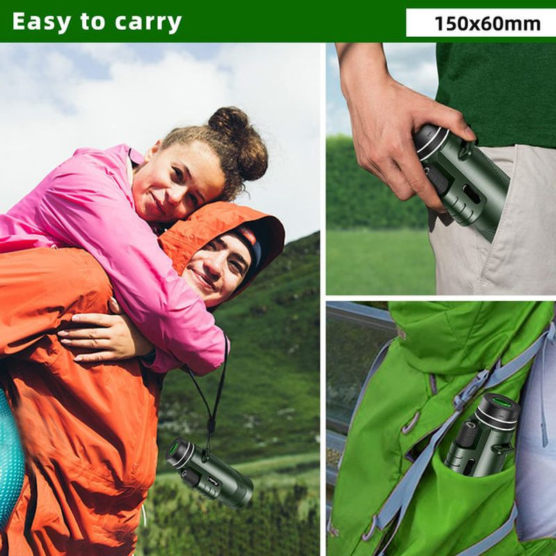 APEXEL Powerful 80X100 HD Monocular Telescope Long Range Zoom With Tripod Phone Clip For Outdoor Hunting Camping Tourism_voghion.com