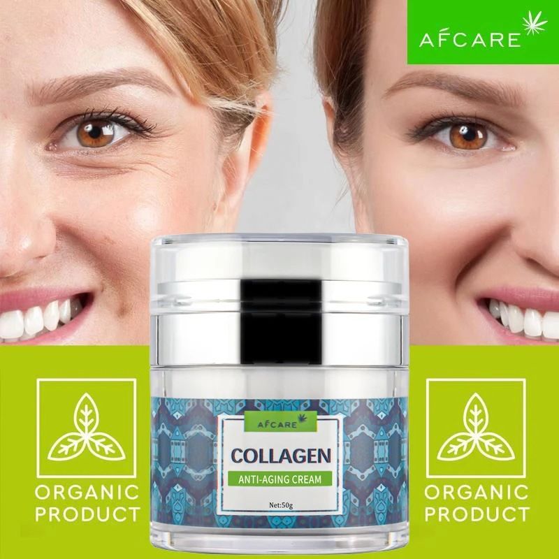 Creme facial de colágeno Hidratante e hidratante Cuidados com a pele Creme removedor de rugas e rejuvenescedor_voghion.com