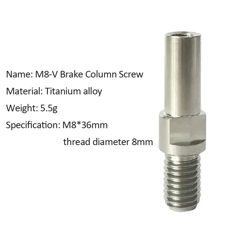 1PC M8-V VTT 8mm Vélo V Frein Système Cadre Fourche Avant Vis Accessoires Pour Remplacement_voghion.com
