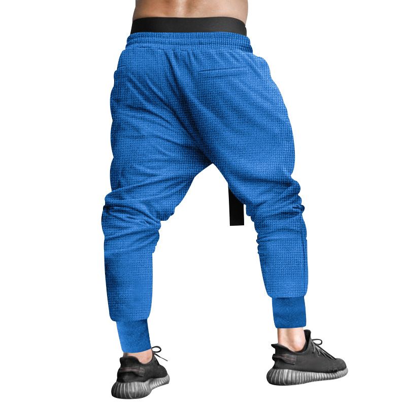 "Men's Breathable Harem Pants – Multi-Pocket Outdoor Lounge Pants With Drawstring Waist (Quick-Dry & Stretch Fabric, S-XXXL)"_voghion.com