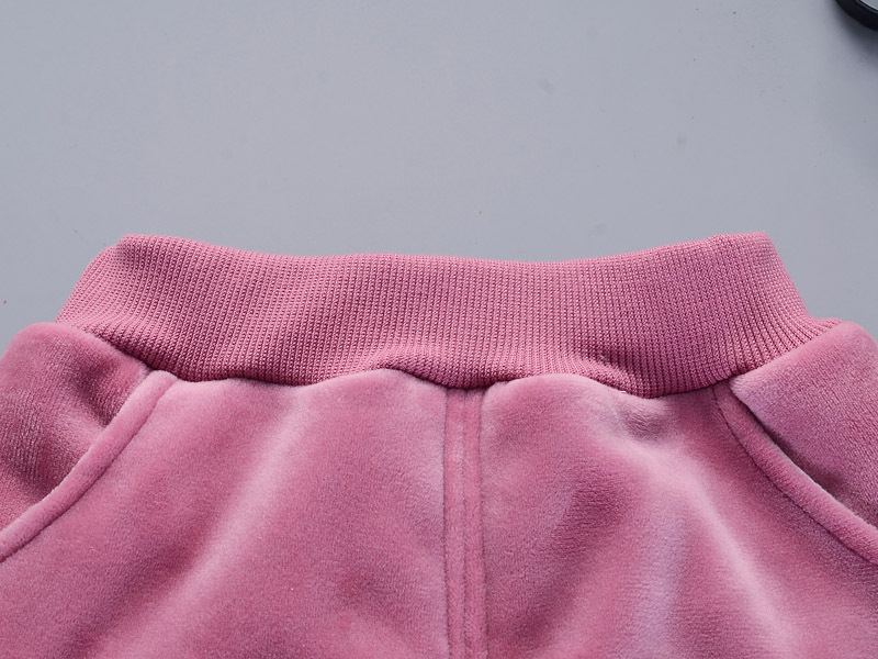 Abbigliamento invernale per bambini per ragazzi e ragazze Tuta in pile ispessita in due pezzi per bambini_voghion.com
