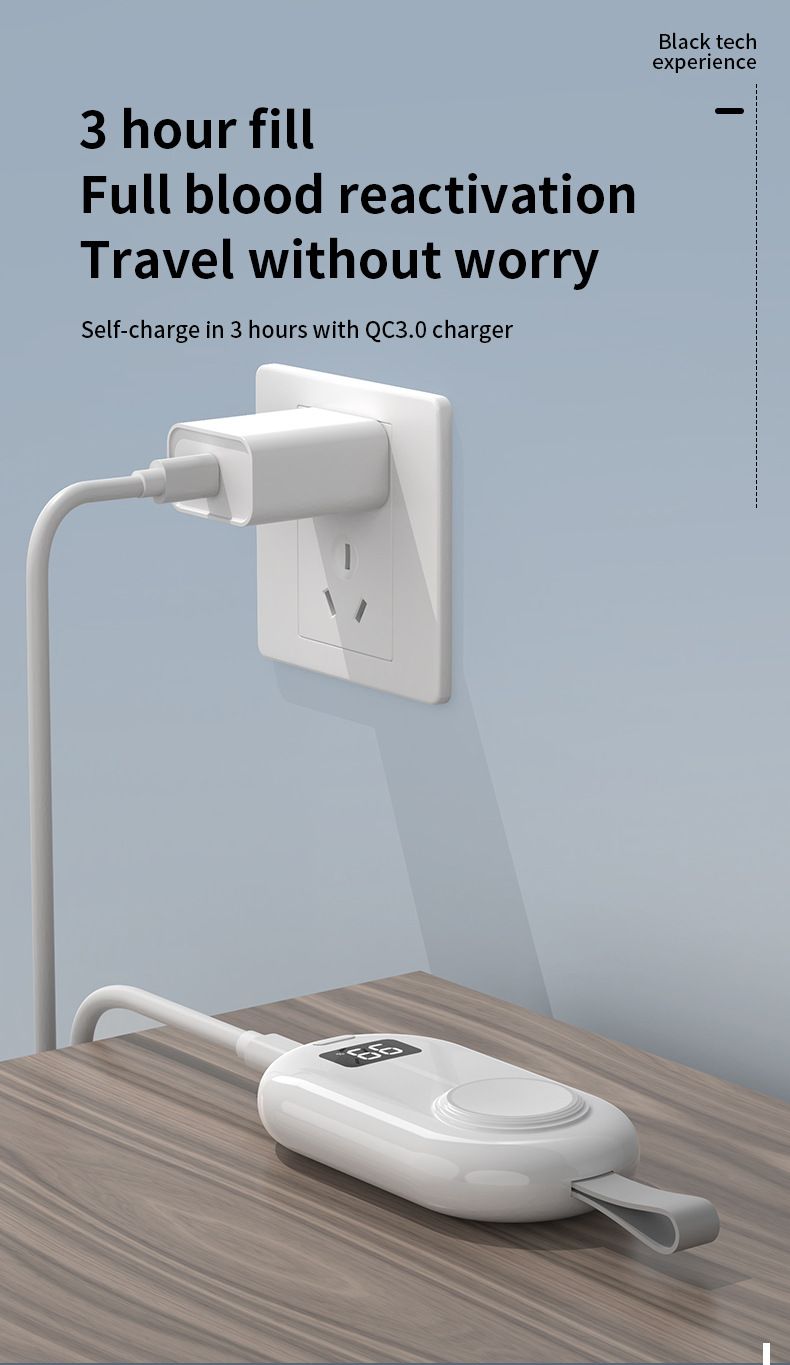 Digital Watch Wireless Power Bank Is Suitable For Epple Iwahct Series New Portable Watch Charger_voghion.com