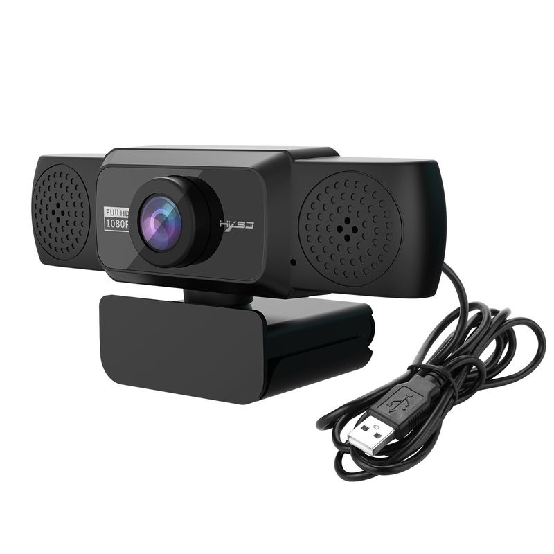 Nueva computadora S5 de alta definición 1080P con cámara de conferencia giratoria de 360 grados para transmisión en vivo de cursos en línea_voghion.com