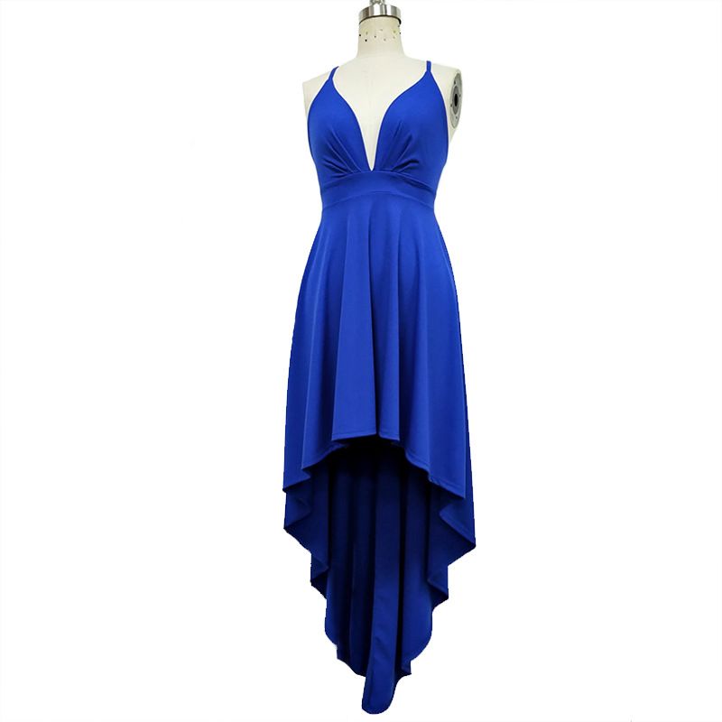 Damenbekleidung Heißes Kleid Damen Strapse Sexy Abendkleid Langes Kleid Einteilige Lieferung_voghion.com
