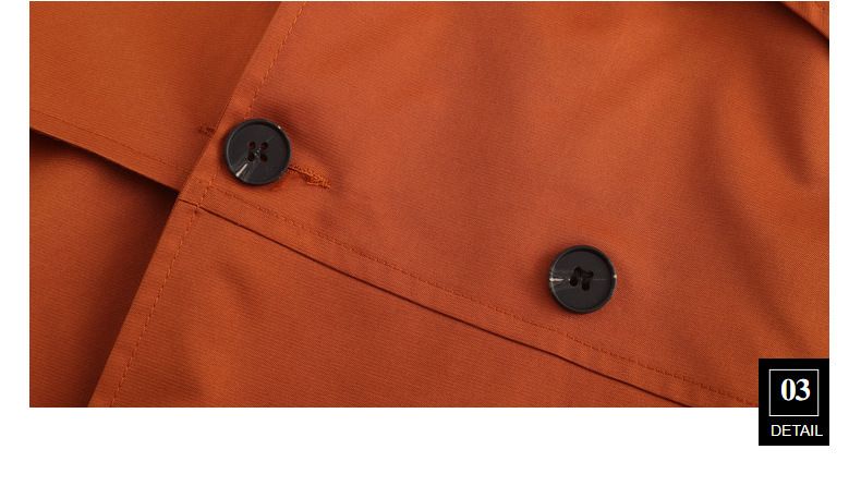 Herrenbekleidung Frühling und Herbst Einfarbig Langärmlige Windjacke Revers Kurzarm Schlank Zweireihig Freizeitjacke_voghion.com