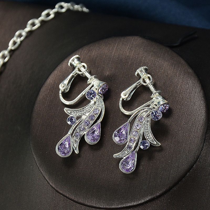 . Set accessori abito da sposa collana esagerata scintillante_voghion.com