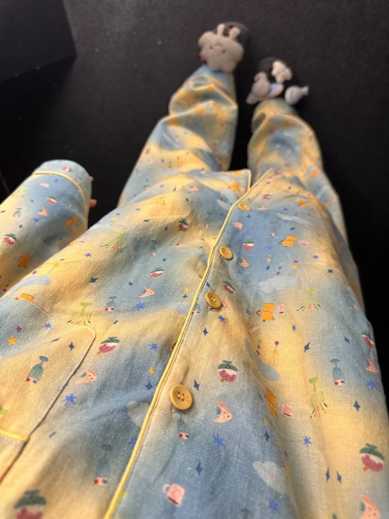 2024 Spring and Autumn New Fairy Tale World Luxury Simple Pajamas Women's Internet Celebrity Style Home Clothes Can be_voghion.com