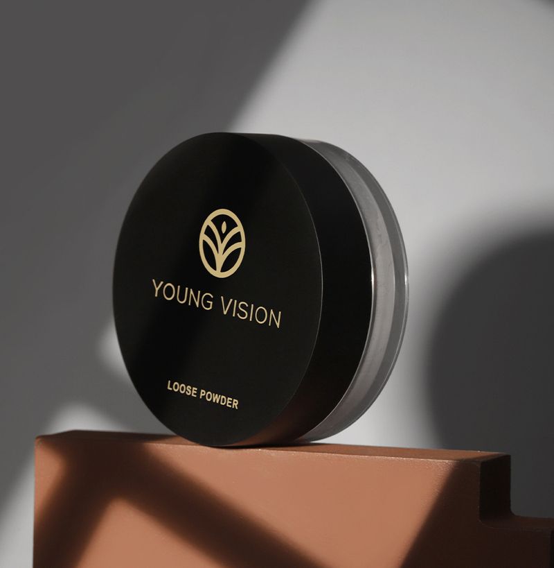 La poudre fixatrice de maquillage est non collante, respirante, délicate et difficile à démaquiller. C'est une poudre mate pour le contouring._voghion.com