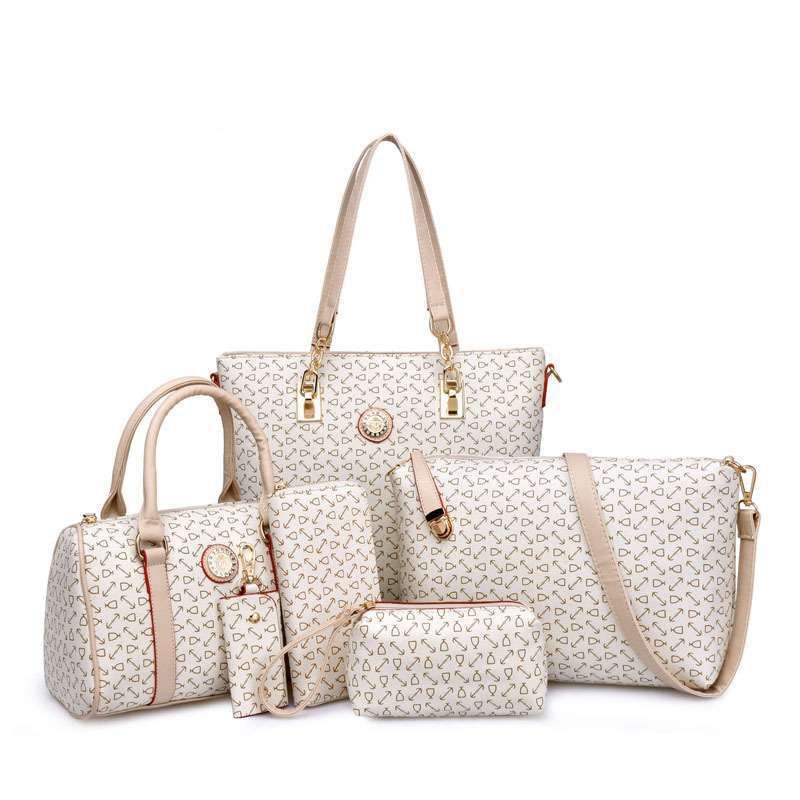 Women's 2024 New Model Mother-Daughter Bag Fashionable Large Capacity Bone Pattern Single Shoulder Crossbody Handbag For_voghion.com