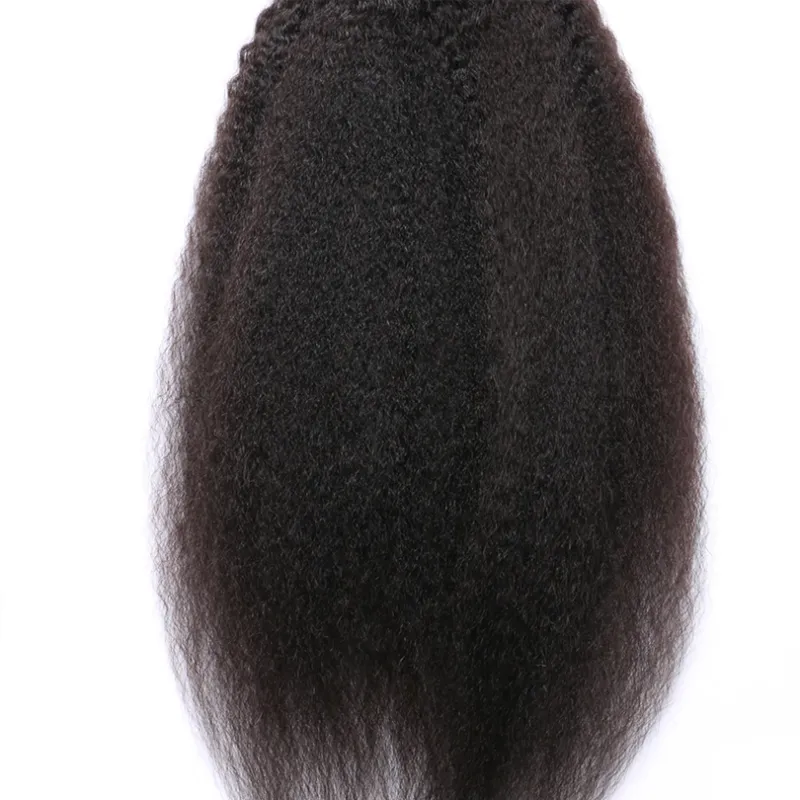 Indian Remy Human Hair I Tip Hair 100 strand Kinky Straight Keratin I Tip Microlinks Human Hair Bundles Extensions_voghion.com