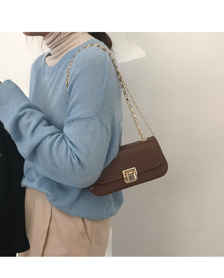 2025 Women's New Wave Armpit High-end Yankee Chain Bag, Hundred Crossbody Bag_voghion.com