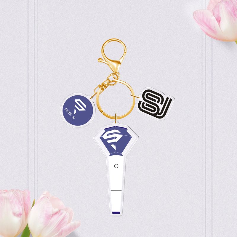 Straykids schwarzer BTS Itzy Twice Acryl-Schlüsselanhänger mit Lichtanhänger_voghion.com
