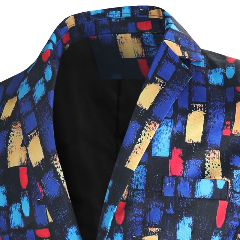 Herbst und Winter neuer lässiger 3D-gedruckter Anzug aus Weste und Hose, dreiteiliges Set 3TZ-XM_voghion.com