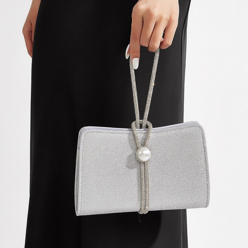 Frauen Abendkleid Tasche Dekorative Perle Strass Premium Mini Handtasche Für Hochzeit Geburtstag Party_voghion.com