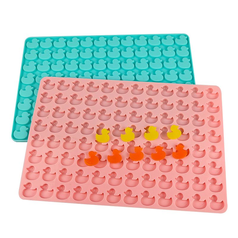 Silikónová forma v tvare káčatka, zvieracia kreslená kačica, forma na čokoládové sušienky, forma na dekoráciu torty_voghion.com