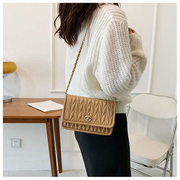Keten mode kleine tas voor dames 2023 nieuwe eenvoudige textuur kleine vierkante tas Internet beroemdheid buitenlandse stijl crossbody tas met enkele schouder_voghion.com