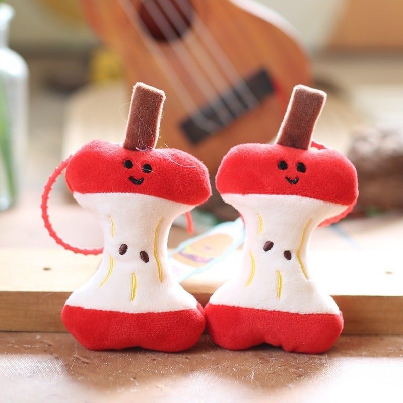 Keychain Core Adorable Plush Soft And Cute Stuffed Fruit Toy For Bags And Keys_voghion.com