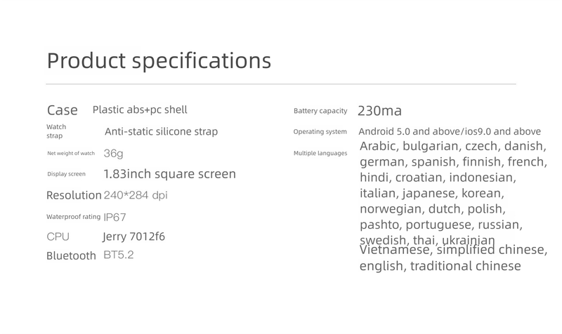 Nowy, transgraniczny, inteligentny zegarek sportowy Bluetooth ZL54CJ z funkcją pomiaru tętna, ciśnienia krwi i tlenu we krwi, unisex_voghion.com