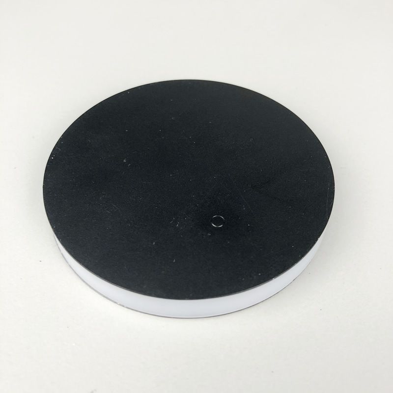 Automotive LED Leucht Wasser Matte Muster Können Geändert Werden Mit Acryl Auto Tasse Slot Umgebungs Licht 68MM Durchmesser Sieben_voghion.com