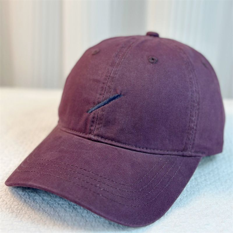 Korean casual embroidered slash baseball cap for women in spring, versatile and stylish, small duckbill cap, simple sun_voghion.com