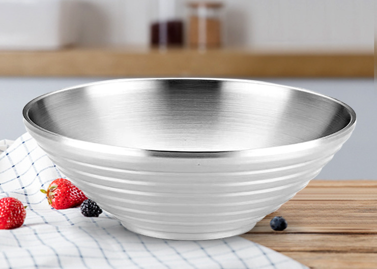 304 Stainless Steel Ramen Japanese Cold Spiral Flared Large Instant Noodle Spicy Hot Pot Bowl_voghion.com