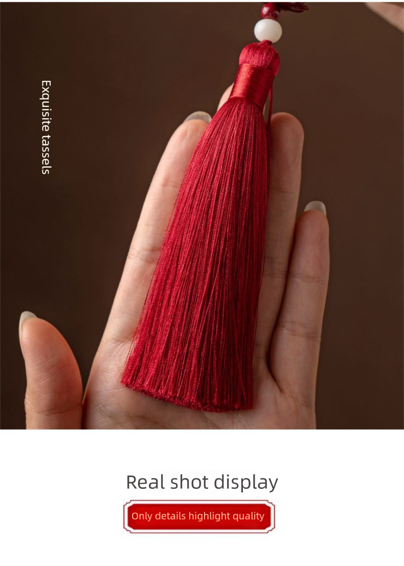 Hochwertiger Lotus Peace Zinnober-Anhänger, neues Modell, für Damen und Herren, zur Befestigung am Auto-Rückspiegel, als Geschenkidee_voghion.com