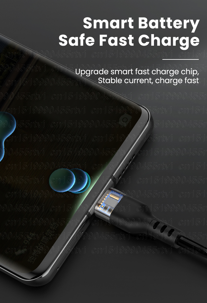 5A USB Type C Cable for Samsung S20 S21 Fast Charging Wire Cord USB C Charger Phone Type-C Cable for Huawei P5_voghion.com